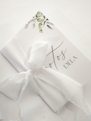 Par caderno de votos de casamento oliva