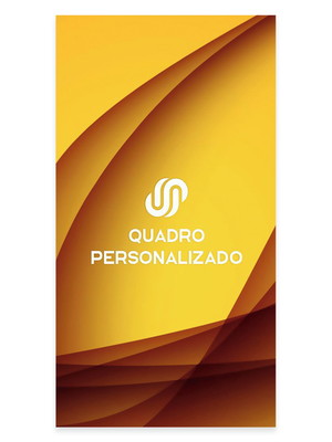 Quadro canvas personalizado 40x75cm