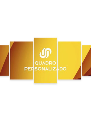 Quadro personalizado em tela canvas assimétrico c5g