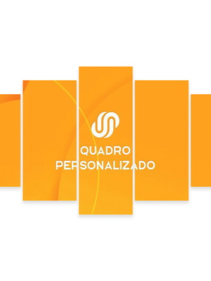Quadro personalizado em tela canvas assimétrico c5m