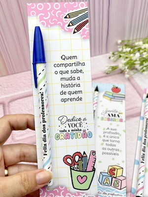 Lembrancinha dia dos professores