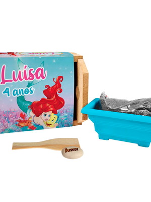 Al319 - kit caixote gravado, cinta e semente personalizada