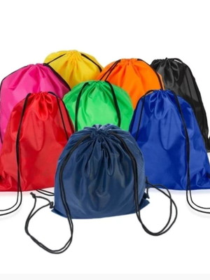 Mochila saco em tnt 40x33cm várias cores