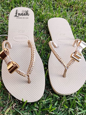 Havaiana flat laço