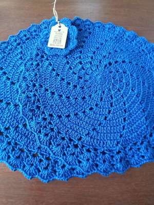 Souplast croche, azul bic