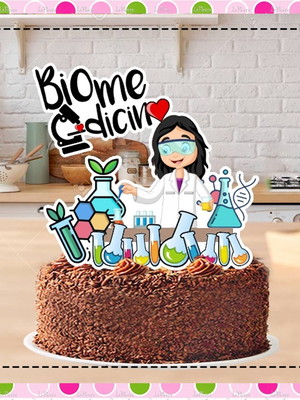 Topo de bolo biomedicina
