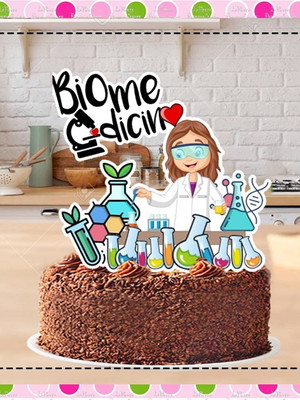Topo de bolo biomedicina