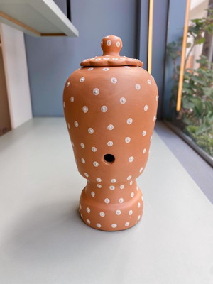 Talha decorada de barro - 2,5 litros