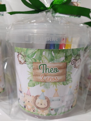 20 kit massinha safari baby