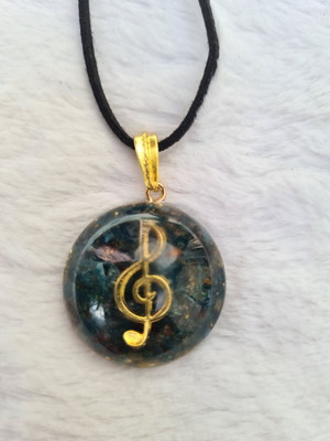 Orgonite colar arquétipo música