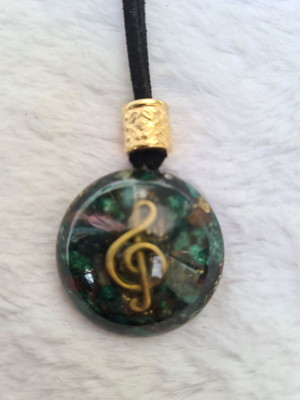 Orgonite colar arquétipo música