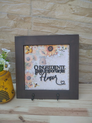 Placa para cantinho do café
