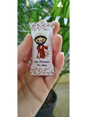100 balas personalizadas são francisco de assis