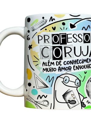 Caneca professor coruja