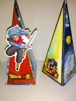 10 caixa cone dragon ball