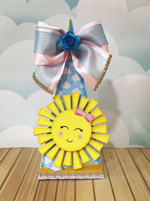 Caixa pirâmide sunshine