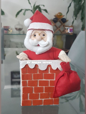 Papai noel chaminé