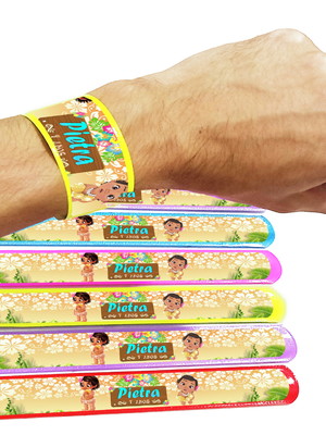 Pulseira bate e enrola moana baby