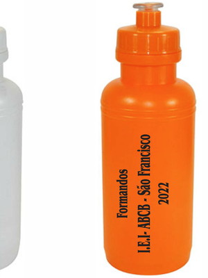Squeeze 500 ml personalizado academia brindes plastico