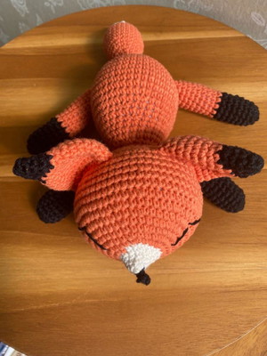 Raposinha fofinha amigurumi
