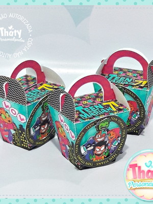 Caixa sushi jovens titãs (teen titans go! )