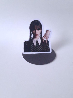 Aplique 3d wandinha