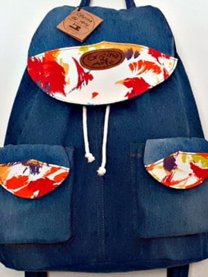 Mochila jeans