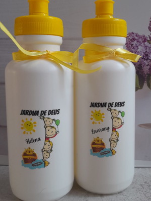 50 squeeze 400ml - garrafinha água personalizado