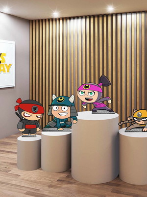 Display chop chop ninja (de mesa)