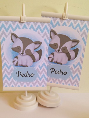 Mini banner personalizado no tema guaxinim