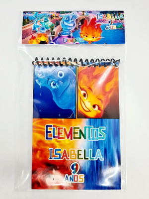 Bloquinho elementos disney