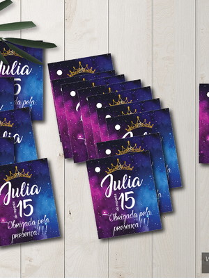 Tag agradecimento galaxia