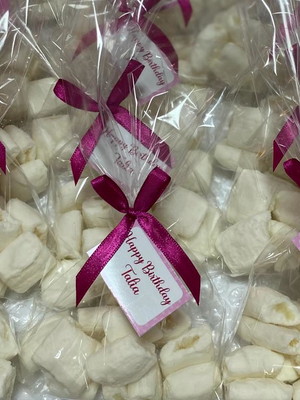 Balas de coco caseiras