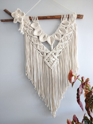 Painel macrame