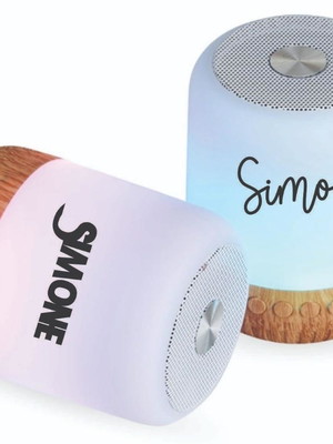 Caixa de som com bluetooth personalizado
