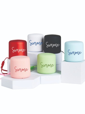 Caixa de som com bluetooth personalizado