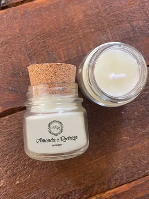 Mini velas baby 30g personalizáveis p/ lembrancinha unidade