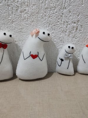 Kit de bonequinhos "flork bento cake"