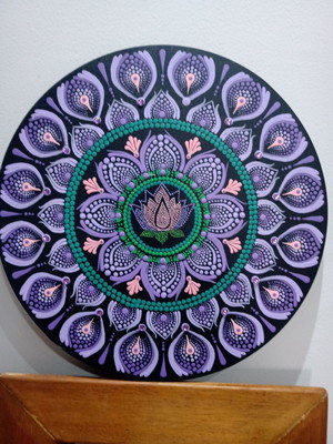 Mandalas feitas a mão e personalizadas