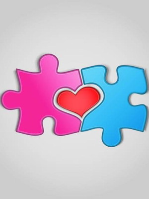 2 puzzles personalizados 500 peças com caixa mdf