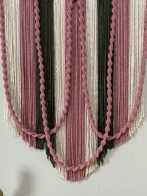 Painel macrame tulum