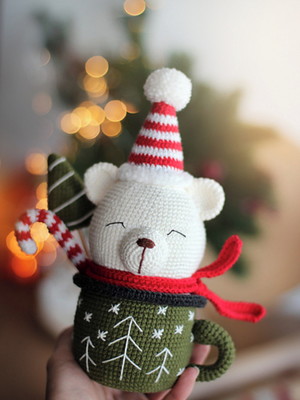 Natal amigurumi _ receita de amigurumi em português