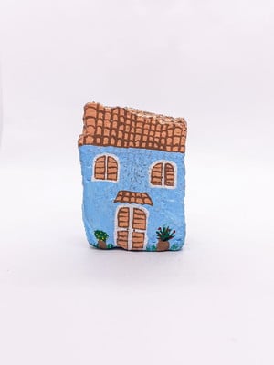 Sobrado pintado em pedra miniaturas m996b