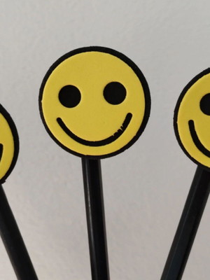 Ponteira para lápis emoji ( sem lápis)