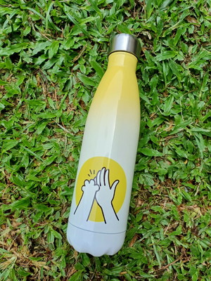 Garrafa térmica personalizada com logomarca - 500ml