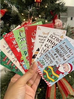 Cartão de agradecimento natal