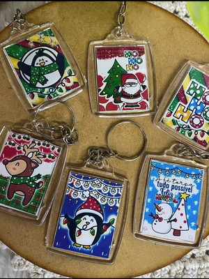Chaveiro personalizado brinde natal
