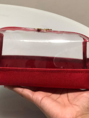 Necessaire box vermelha