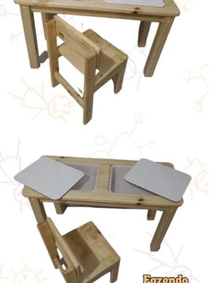 Mesa sensorial montessori