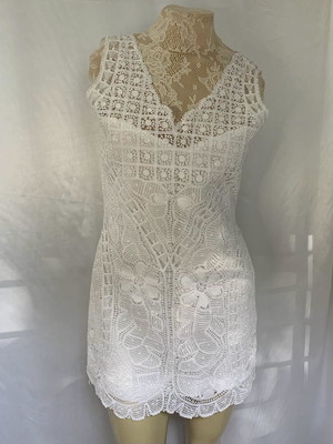 Vestido branco renascença - tam 40